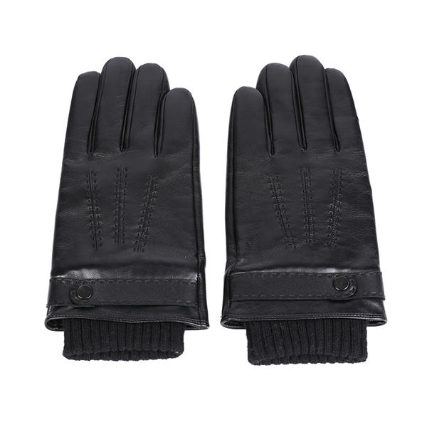 Sustainable material mens leather gloves AW2025-M20