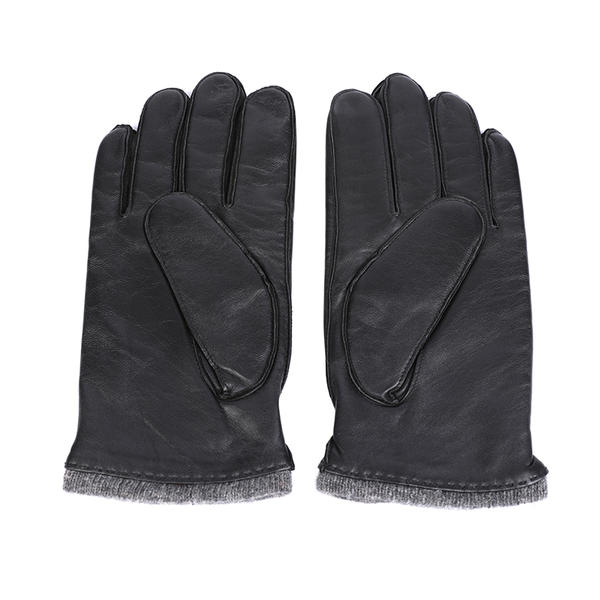 Sustainable material mens leather gloves AW2025-M15