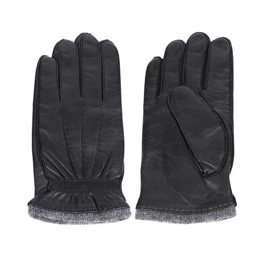 Sustainable material mens leather gloves AW2025-M15