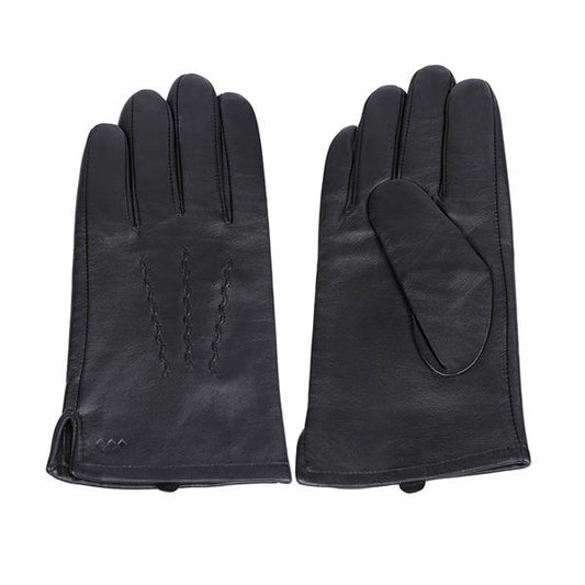 Fashion & warm mens leather gloves sustainable material AW2025-M13