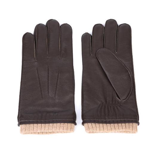 Sustainable material mens leather gloves AW2025-M10