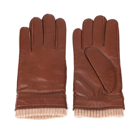 Sustainable material mens leather gloves sheep or goat AW2025-M6