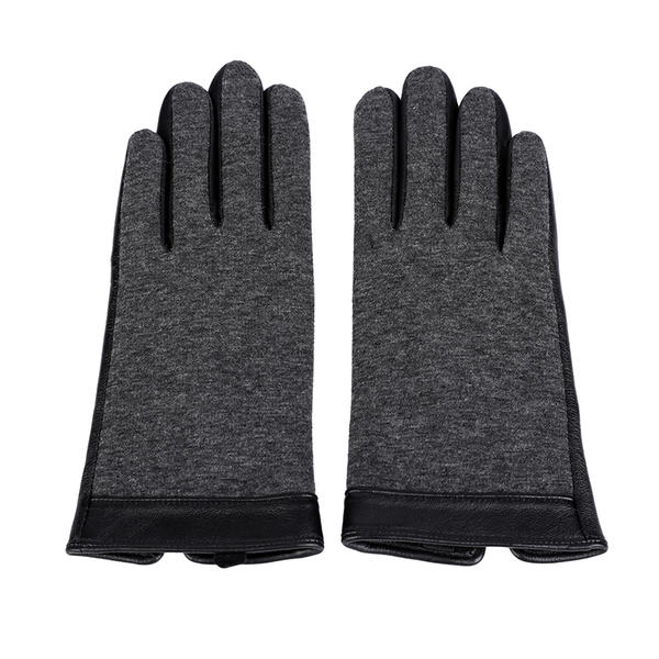 Women leather gloves sheep or goat+polyester AW2025-51