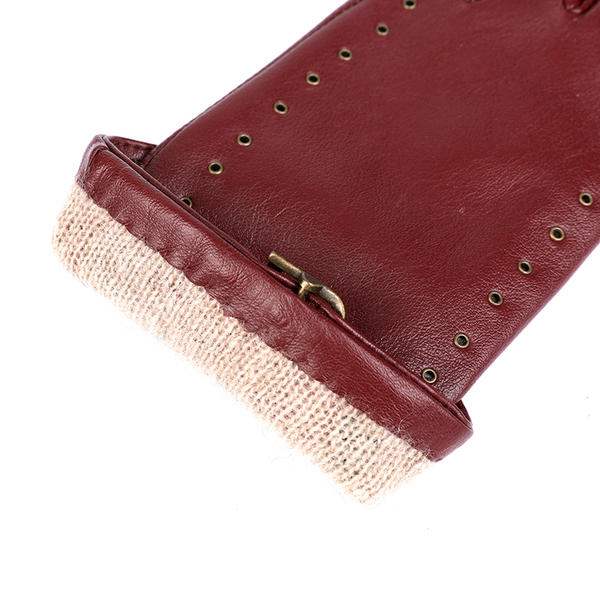 Fashion sheep or goat women leather gloves AW2025-47