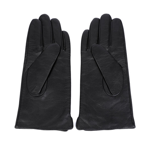 Sustainable material women leather gloves AW2025-46