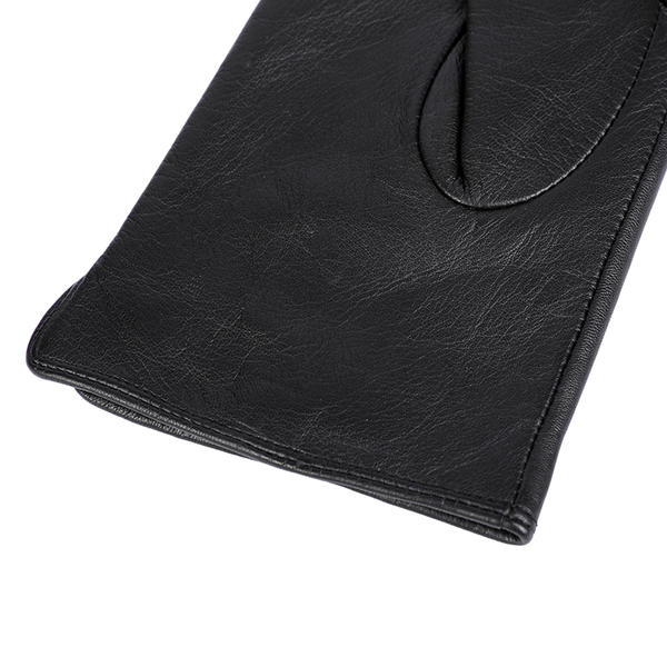 Sustainable material women leather gloves AW2025-46