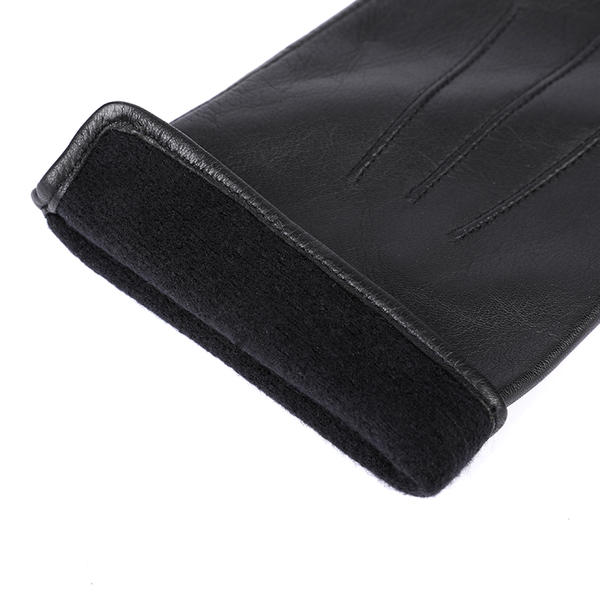 Sustainable material women leather gloves AW2025-46