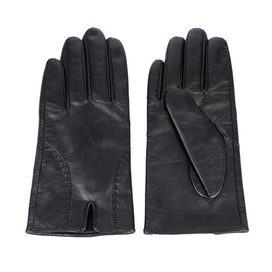 Sustainable material women leather gloves AW2025-40