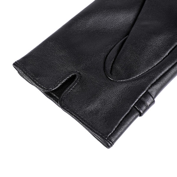 Black or colorful color women leather gloves AW2025-33