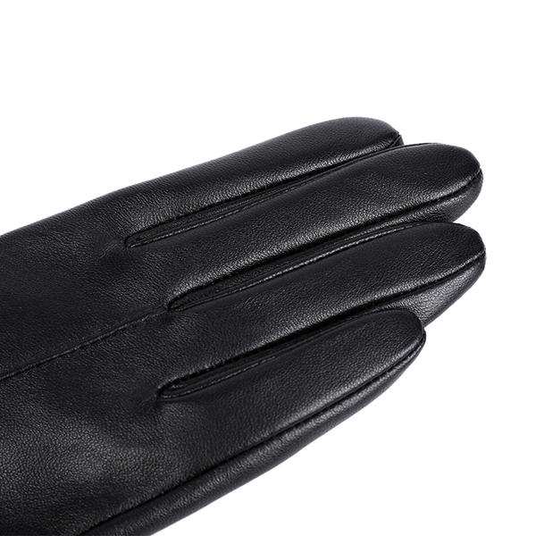 Black or colorful color women leather gloves AW2025-33