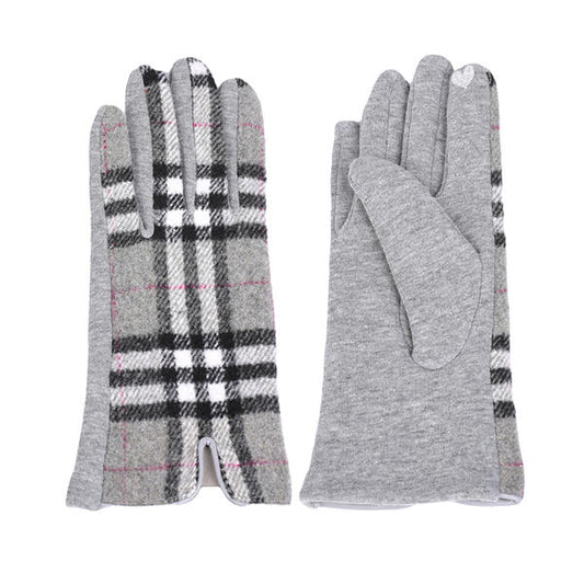 Polyester+wool/nylon cut&sewn women's knit gloves AW2025-57