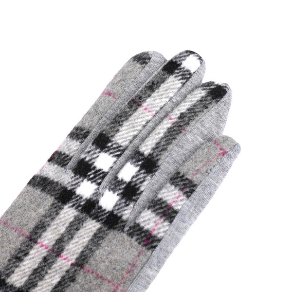 Polyester+wool/nylon cut&sewn women's knit gloves AW2025-57