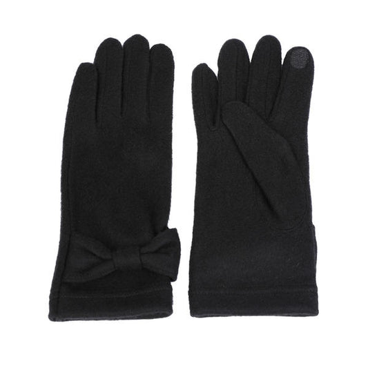Black or colorful color cut&sewn fashion women's knit gloves AW2025-63
