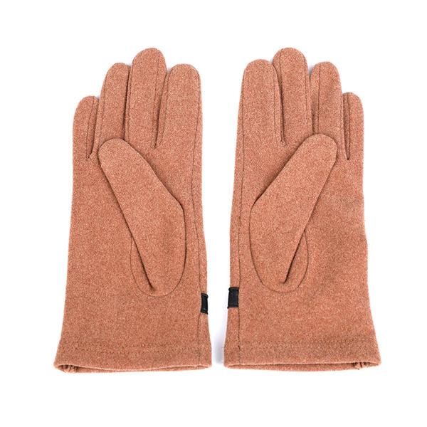 Fashion & warm cut&sewn women's knit gloves sustainable material AW2025-60