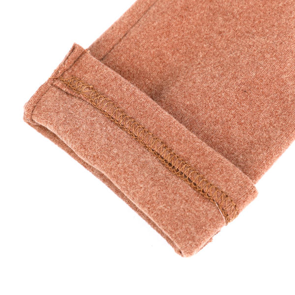 Fashion & warm cut&sewn women's knit gloves sustainable material AW2025-60