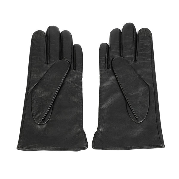 Women leather gloves sustainable material AW2025-26