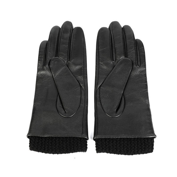 Sustainable material women leather gloves AW2025-24