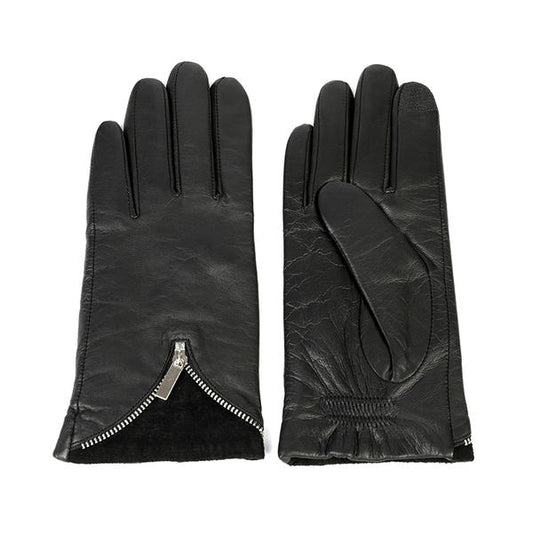 Sustainable material women leather gloves AW2025-17