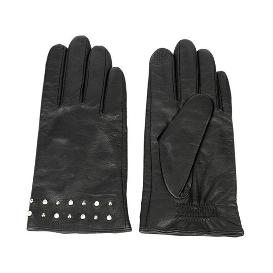 Fashion women leather gloves sustainable material AW2025-13