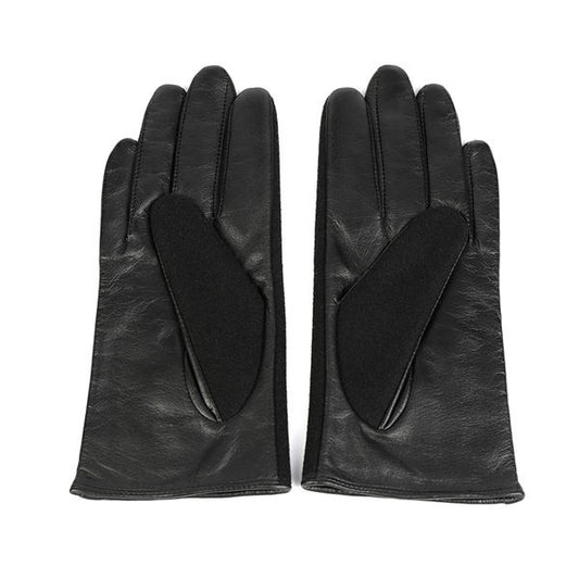 Sheep or goat+wool/nylon women leather gloves AW2025-7