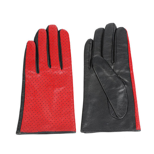 Sustainable material women leather gloves AW2025-6