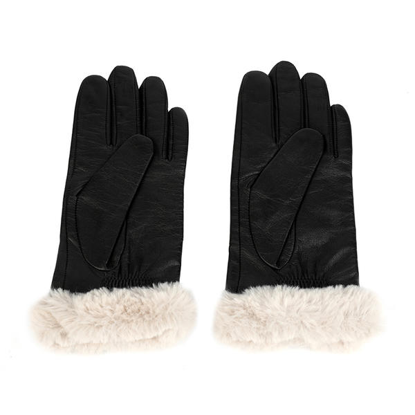 Sustainable material women leather gloves AW2025-3