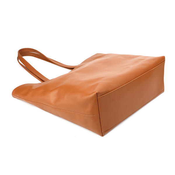 Sustainable material women cow split leather handbags AWB02