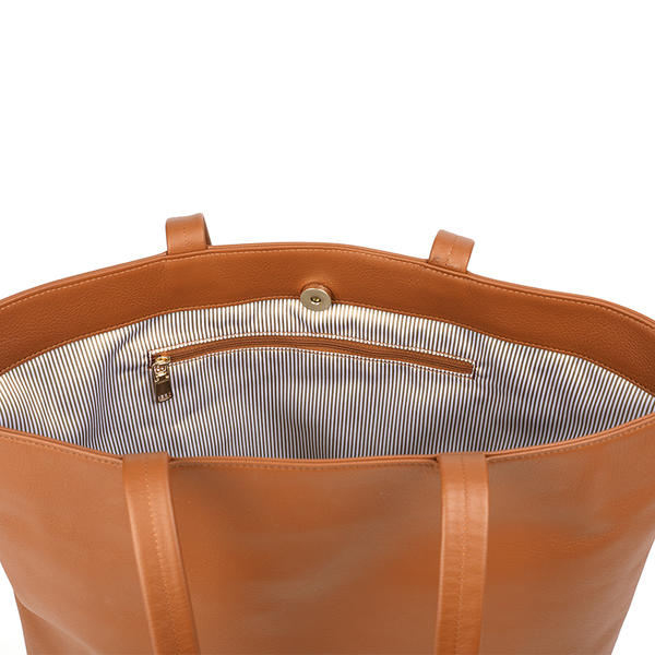 Sustainable material women cow split leather handbags AWB02