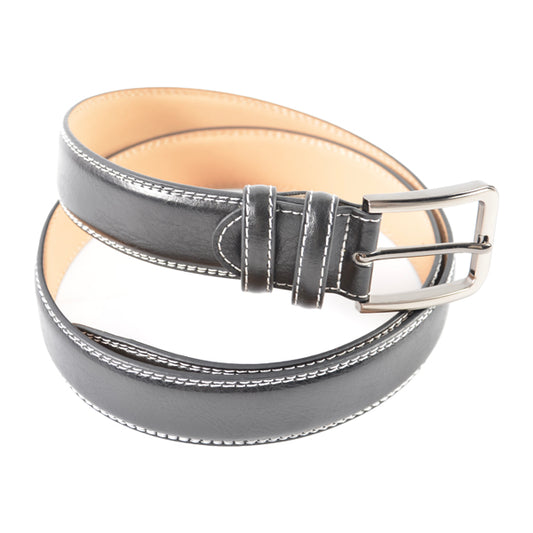 Kulanyane Men's 100% Genuine Cowhide Leather Classic Belt