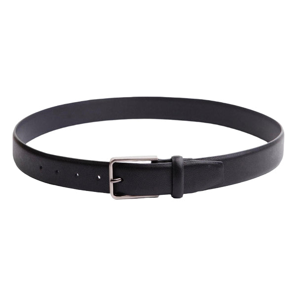 Business Elite Men's Black PU Belt DH2503-03