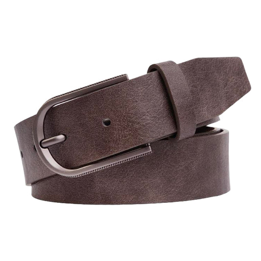 Retro Pin - buckle Design Coffee PU Belt DH2503-13